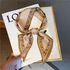 Lenço de Seda para Mulheres, Amarrar na Bolsa, Faixa de Cabelo, Fita de Seda Artificial, Acessórios de Cabelo para Atacado, Fita, Laço, Lenço Pequeno, Tira Estreita e Longa