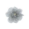 Flor de Camélia Fio Plissado de Organza Acessórios DIY para Headwear Grampo de Cabelo Acessórios para Roupas Acessórios para Sapatos e Chapéus Pronto para Venda