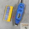 Pequena Broca Elétrica Portátil para Polimento de Jade, Máquina Elétrica de Gravação e Desbaste com Velocidade Ajustável, Modelo 3603 3601
