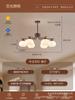 Imperador concorda com o lustre da sala de estar estilo americano salão de jantar estilo médio e antigo luminária principal hall de restaurante luminária de quarto estilo retro francês estilo Nanyang