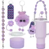 Taza Térmica Stanley de Gran Capacidad con Set de 7 Accesorios, Opciones Multicolor y Colgante de Bola de Carbón Pequeña