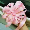 Decoración para coche de boda flor de tirar a mano arreglo para manillar flor de bola boda color de boda flor de tirar con lazo de bola 10 piezas/caja