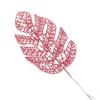 35cm Folha de Ouro Folhas de Natal Monstera Árvore de Natal Decoração Salão de Casamento Chapéu de Natal Guirlanda Dourada Artificial