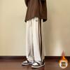Pantalones Deportivos de Pana para Hombre Otoño e Invierno Vibe High Street Dosis Marca de Moda Rectos Estilo Americano con forro polar Pantalones Casuales