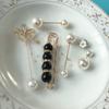 Broche de hebilla antideslizante pin para mujer pin ajustable para pantalón falda pin fijo para ropa cintura línea de cintura línea de cintura pretina juego de pines grande pequeño