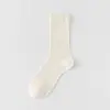 Calcetines holgados de seda de morera blanca para mujer, estilo fino de verano, sin costuras, calcetines de malla fresca hasta la pantorrilla, nuevos calcetines populares 2026 para el posparto