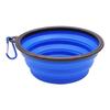 Tazón para Perro de Exterior al Mayoreo Tazón Plegable Portátil para Mascota Tazón para Comida Lenta Tazón Colgante de Silicona para Perro Tazón para Gato Vaso para Agua Lavabo para Agua para Mascota