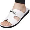 Pantuflas Planas para Hombre Tallas Grandes al por Mayor Talla Grande Verano Transfronterizo Frescas Antideslizantes Aptas para el Agua Uso Exterior Chanclas de Una Tira para Playa