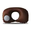Fabricante Original Almohada Inflable en Forma de U Se Puede Personalizar Logo Regalo Evento Venta al por Mayor Portátil Viaje Almohada para Cuello Almohada Inflable