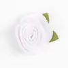 Clip de oreja de flor amarilla dulce francesa, flequillo de hada, pasador de niña, pinza lateral, rollo de tela no tejida de temperamento, rosa