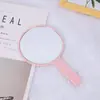 Espejo Transmisión en Vivo Espejo de Mano Espejo de Maquillaje Portátil Colocar en Escritorio Espejo Pequeño DIY Espejo de Bolsillo Mini Espejo de Tocador