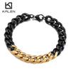 Disfruta de los Últimos Accesorios Creativos Personalizados, Moda de Influencers con Estilo Callejero Europeo y Americano de Moda, Pulsera DIY de Acero de Titanio Multicolor Mixto para Hombre