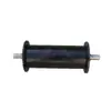 Roda de rolo de aço fundido para mineração 150*300mm, roda guia resistente ao desgaste de cabo de aço subterrâneo, roda de suporte de cabo de ferro fundido para tração em túnel