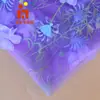 Vestido Infantil Pequeno Fresco Bordado Plano com Franja Tecido Bordado Mancha Bordado com Linha Multicolorida Tecido Bordado Sob Encomenda