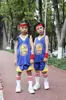 Conjunto Yong S30 Infantil Uniformes de Basquete Roupa para Apresentação de Jardim de Infância Roupa de Competição 3Xs-2Xl