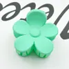 Presilha de flor fosca transfronteiriça para cabelo na parte de trás da cabeça, presilha para rabo de cavalo, coque, grampo de cabelo com senso de senioridade, presilha de tubarão no atacado