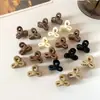 Conjunto de Mini Presilhas de Cabelo Cor de Café Mais Vendido na Amazon Transfronteiriça, Grampo de Cabelo, Presilha para Franja, Presilha de Cabelo para Fios Soltos, Acessório de Cabelo