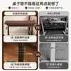 Escritorio de computadora de altura ajustable para dormitorio, uso doméstico, mesita de noche, escritorio móvil, escritorio de oficina simple, banco de trabajo de altura ajustable