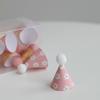 Decoração de Bolo Estilo Ins Coreano Chapéu de Topo Mesa de Sobremesa Vintage Pequeno Chapéu Plug-in Sobremesa de Aniversário Cartão Fofo Vestir