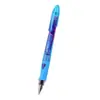 Set de Pluma Fuente Térmicamente Borrable para Estudiantes de Primaria, Pluma Fuente con Cartucho de Tinta Fácil de Borrar, Pluma Fuente Correctora de Postura, Azul Cristalino, Viene con un Humectante para Plumas