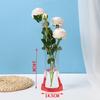 Atacado do Fabricante Presente Pvc Vaso de Flor Dobrável Portátil Tridimensional Transparente À Prova de Estilhaços À Prova d'Água Dobrável Vaso de Flor