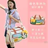 Bolsa de viagem para viagens curtas para mulheres, bolsa grande, bolsa transversal, bolsa fofa para maternidade, bolsa de mão para viagem de negócios, pode ser acoplada a uma mala de rodinhas