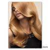 Salón Peluquería Modelo Peinado Femenino Corte de Pelo Póster Jit Dropshipping Póster de Inyección de Tinta de Alta Definición Comercio Electrónico Transfronterizo Temu