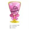 Copa de vino botella champán cerveza película de aluminio globo fiesta decoración diseño modelado globo de papel de aluminio punto al por mayor