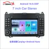 Adequado para Mercedes-Benz Classe A W169 A170 A150 Classe B W245 B200 Navegação Android Navegação Automotiva Carplay
