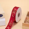 Cinta Roja Festiva Boda Suministros de Decoración para Bodas Cinta Regalo Caja de Regalo Cinta Cinta para Manualidades