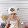 Gorro de secado de cabello al por mayor, gorro de secado de cabello absorbente de cordero de dibujos animados de vellón coral, gorro de ducha absorbente para padres e hijos, entrega de una sola pieza