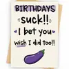 Nueva Tarjeta de Cumpleaños de Amazon con Sobre, Tarjeta Interesante, Idea de Regalo Graciosa para Felicitar