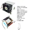 Leopard 5 Tubo de Calor 2U Servidor R67 R64 R63 Control Industrial Soldadura por Reflujo Ventilador de Refrigeración CPU de Computadora I7