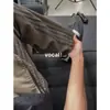 Pantalones Cargo Casuales Gruesos con Forro de Polar para Otoño e Invierno para Hombre, Pantalones Largos Versátiles de Moda Sueltos con Tres Rayas, Nuevo Modelo 2025