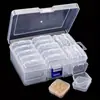 Caja Cuadrada Pequeña Organizador de Escritorio Caja de Almacenamiento para Uso Doméstico, Organizador de Cajón para Artículos Varios, Joyería, Cuentas, Almacenamiento de Plástico a Prueba de Polvo