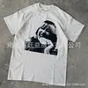 Estilo Retro Europeo y Americano Estampado Personalizado Punk Oscuro Moderno High Street Costa Oeste Vintage Camiseta Corta Y2K