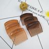 Peine simple de fábrica directo hecho a mano diy accesorios inferiores accesorios para el cabello flequillo peine para el cabello 13 dientes peine de plástico de protección ambiental