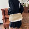 Moda Nuevo Diseño de Costuras en Color Contraste Bolso Bandolera 2024 Nuevo Bolso de Mujer Moda Versátil Bolso de Hombro Simple