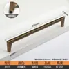 Maçaneta de Porta de Armário Chinês Antigo Nova Maçaneta de Porta de Guarda-Roupa Escandinavo Maçaneta de Gaveta Bronze Velho Retro Liga de Zinco Sólida