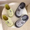 Nuevas Zapatillas de Algodón con Oso de Dibujos Animados para Mujer Invierno Engrosadas Felpa Suela Gruesa Antideslizantes para el Hogar Interior Cálidas Zapatillas de Pareja