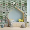 Pegatinas de Pared Autoadhesivas de PVC Transfronterizas para Baño del Hogar, Pegatinas Impermeables y a Prueba de Aceite, Pegatinas Decorativas de Azulejo para Sala de Estar y Habitación de Niños
