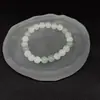 Pulseira de Jade Dourado de Seda Novo Estilo, Pulseira de Jade Verde Tianshan de Xinjiang para Mulheres, com Padrão de Flor Flutuante, Cor Esmeralda, Contas Cilíndricas Estilo Antigo, Círculo Único