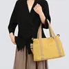 Bolsa Tote Sencilla de Nuevo Estilo 2026 para Viajes Diarios de Mujeres, Bolso de Hombro Cruzado de Gran Capacidad, Bolso de Nylon Moderno y Versátil