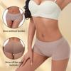 Ropa Interior de Comercio Exterior Transfronterizo para Mujer Cintura Media Acanalada Europea y Americana Transpirable Bóxer Ropa Interior de Seguridad Deportiva Sin Marcas Ropa Interior para Fitness