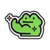 Broche Sapo Divertido de Desenho Animado Múltiplos Estilos Sapo de Compras Divertido Sapo Fitness Insígnia de Metal para Bolsa Roupas