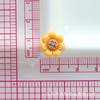 Exquisitos y brillantes girasoles, accesorios de flores de resina para manualidades, pinzas para el pelo, horquillas, material hecho a mano, venta al por mayor