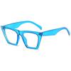 Jamie 17047 Gafas de Sol de Viaje Trendy de Personalidad con Montura Cuadrada Grande Gafas de Sol Transfronterizas Moda Europea y Americana Gafas de Sol Retro