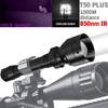 Luz Invisible zoom linterna táctica IR850nm potenciador de visión nocturna 940nm linterna infrarroja