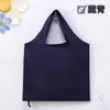 Sacola de Compras Personalizada em Poliéster 210T Sacola Dobrável para Armazenamento Sacola Portátil Ecológica Sacola de Compras de Supermercado Sacola Tote para Compras