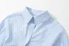 Camisa de rayas de manga larga de verano para mujer estilo europeo y americano 2026 26043
